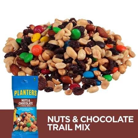 Planters Planters Snack Nut Chocolate Trail Mix 2 oz. Bag, PK72 10029000000275